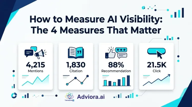 How to Measure AI Visibility: 4 Measures, Not 1 Score